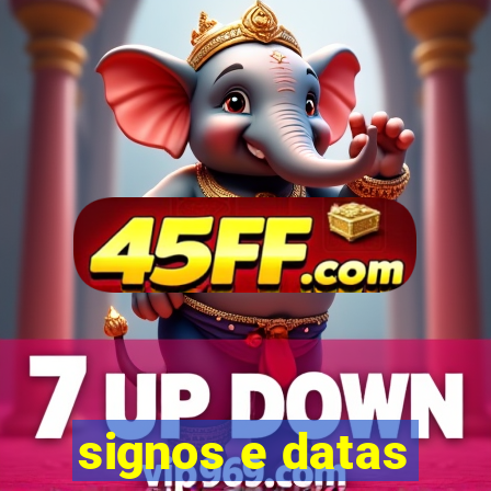signos e datas